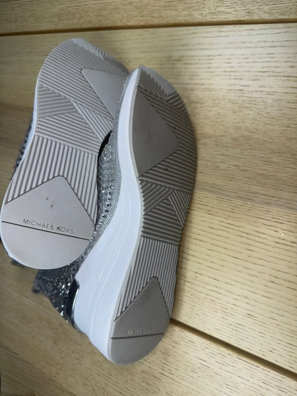 Michael Kors Embellished Sneakers 7 - Picture 9 of 13